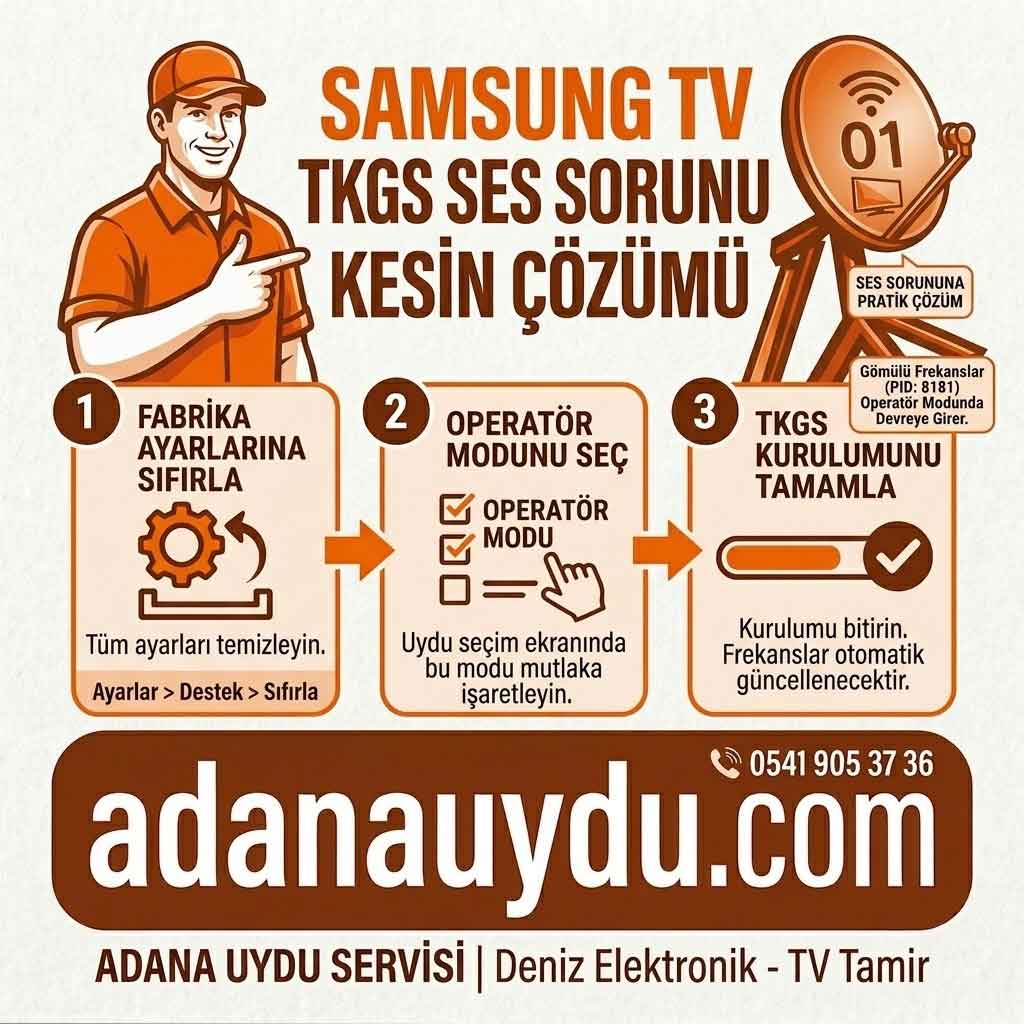 Samsung TV TKGS Ses Sorunu Çözümü 2026